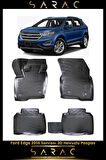 Ford Edge 2018 Model Araca Özel 3d Havuzlu Paspas