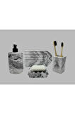 Marble Serisi Sıvı Sabunluk Diş Fırçalık 4'lü Set