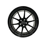 Motec MCR2 Ultralight Gloss Black 8,5x19 5x112 ET38 Ø65.5 Takım Jant (4 Adet)
