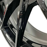 Motec MCR2 Ultralight Gloss Black 8,5x19 5x112 ET38 Ø65.5 Takım Jant (4 Adet)