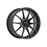 Motec MCR2-Ultralight Matt Black 7x17 4x100 ET42 Ø63.4 Takım Jant (4 Adet)