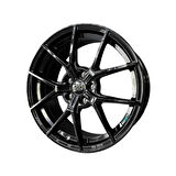 MSW P1 8x18 5x114,3 ET-45 Gloss Black-18L8 Takım Jant (4 Adet)
