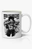 Levi Ackerman Anime Temalı Beyaz Kupa Bardak Sevgiliye Arkadaşa Hediye