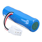 Efcell IWL250 3.7 Volt 2000Mah 18650 Lityum LI-ION Pos Cihazı Terminal Pili (12X7mm 3 Pin Soketli)