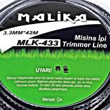 4 KÖŞE MİSİNA / TIRPAN / 3.3 mm / 42 Metre / MALİKA /