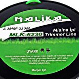 6 KÖŞE MİSİNA / TIRPAN / 3.3 mm / 230 Metre / MALİKA /
