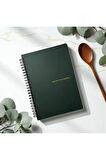 Healthy Food Journal - A5 Spiralli Sağlıklı Beslenme ve Kilo Takip Defteri, Haftalık ve Günlük Plan