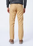Altınyıldız Classics 4A0121200062. Normal Bel Regular Fit Armürlü Deve Tüyü Erkek Pantolon
