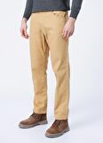 Altınyıldız Classics 4A0121200062. Normal Bel Regular Fit Armürlü Deve Tüyü Erkek Pantolon