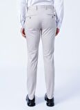 Erkek Taş Slim Fit Dar Kesim Yan Cepli Esnek Pantolon