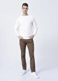 Altınyıldız Classics Normal Bel Dar Paça Slim Fit Vizon Erkek Pantolon 4A1400000101