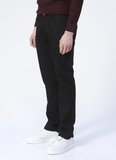 Erkek Siyah Slim Fit Dar Kesim Magic Denim Pamuklu Rahat Jean Kot Pantolon