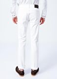 Altınyıldız Classics Normal Bel Dar Paça Slim Fit Beyaz Erkek Pantolon 4A1400000101