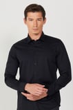 Ütü Gerektirmeyen Non-Iron  Slim Fit  %100 Pamuk Gömlek