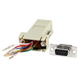 25 pin Erkek rj45 d-sub modular adaptör