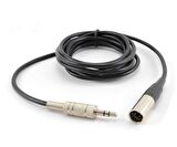 Mini Xlr Erkek 3.5 mm Stereo Mikrofon Kablosu 50 cm