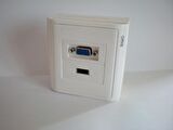 Vga+Usb Duvar Prizi
