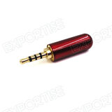 3.5mm Stereo Jack Metal Dört Boğumlu