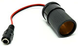 Powermaster PM-28526 DC 5.5X2.5Mm Dişi - Oto Çakmak Soketi Çevirici Adaptör Kablosu