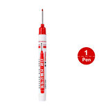 Derin Konum İşaretleme Kalemi, Marangoz, Mobilya, Demir Doğrama, Duvar, 1 Adet, Kırmızı Renk