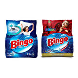 Bingo Ultra Beyaz ve Renkli Toz Çamaşır Deterjanı 1,5 kg 2 li Set