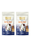 Nutri Canin Dental Twist Ördekli M-L Irk İçin Köpek Ödülü 120 Gr. X 2 Adet