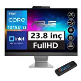 Asus A3402WBAK-I38512B0 Intel Core İ3-1215U 16GB 4tb SSD Fhd  23.8'' Windows11Home All-In-One Masaüstü Bilgisayar AI38512B0H09+ZETTAUSBBELLEK