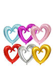 Folyo Balon Ortası Boş Kalp 100 Cm Helyum Uyumlu