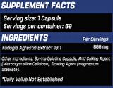 Grimlabs Black Aphrodisiac FADOGIA AGRESTIS 60 Kapsül - 10:1 600 MG
