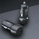 Linktech Çift Usb Safe 2.4A 12W Araç Şarj Aleti C490