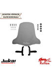 Rellax Scooter Motosi̇klet Uyumlu Üni̇versal Ön Si̇perli̇k Elci̇k Korumali Füme 70X60