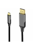 K01E Type-C To Display Port Dp 4K Hd 60Hz Görüntü Aktarım Kablosu