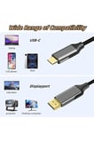 K01E Type-C To Display Port Dp 4K Hd 60Hz Görüntü Aktarım Kablosu