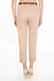 Belizzia BEL LASTİKLİ KEMERLİ DUBLE PAÇA KADIN PANTOLON