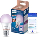 Philips Smart LED Ampul A60 E27 60W Eşdeğer RGB - Google Home, Alexa, HomeKit ve Matter uyumlu