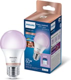 Philips Smart LED Ampul A60 E27 60W Eşdeğer RGB - Google Home, Alexa, HomeKit ve Matter uyumlu