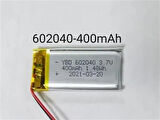 Powermaster 602040 3.7 Volt 400 Mah Lityum Polimer Pil