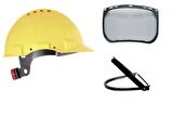 Sarı Barete Monte Yüz Siperlik Koruma BBU SC3000R + Essafe 1253-1220