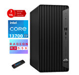 Hp 400 Pro Tower G9 Intel Core I7 13700 8gb 1tb SSD 4GB/RX550 WINDOWS11HOME Masaüstü Blgisayar 6U4T6EAWB23+ZETTAUSBBELLEK