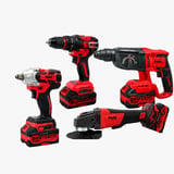 PARS KÖMÜRSÜZ AKÜLÜ 4 LÜ SET PR1580