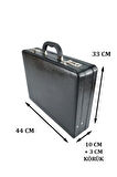 Case Club 10 cm Bond Körüklü Evrak Çantası Şifreli Organizer İç Bölüm