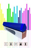 Bluetooth 5.0 Hoparlör Model A500 | Güçlü Bas ve Harika Sese Sahip Kablosuz Bluetooth Hoparlör (2)