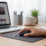 Siyah Renkli Ergonomik Sessiz Kablosuz Mouse – USB Alıcılı, Ofis ve Oyun İçin Konforlu Bilgisayar Fa