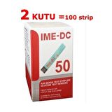 Ime-Dc Seker Ölçüm Strip Çubuğu 100 Adet