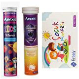 APEXİS YETİŞKİN SAMBUCUS 1AD +APEXİS ÇOCUK SAMBUCUS 1AD EFERVESAN(HEDİYE 10 ADET ÇOCUK MASKE)