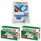 Esemmat kablosuz ısıtıcı sinek kovucu cihaz 10 yedek tablet  (ısı kontrollu) + 40 adet tablet 2kutu