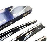 Volkswagen Amarok Niken Kromlu Cam Rüzgarlığı 4lü Set 2023 ve Üstü