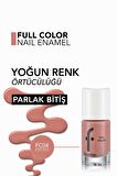 Flormar Yoğun Pigmentli Parlak Oje- Full Color Nail Enamel- Fc04 Rose I Hold -8690604310401