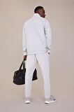 DeFactoFit Standart Fit Sporcu Jogger Eşofman Altı Standart Paça Skuba Dalgıç Kumaş D7308AX25SPGR91