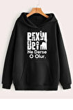 Beyim Ne Derse O Olur Katlamalı Sweatshirt